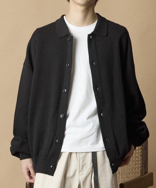 セール】限定展開 Relax Fit スウェットライク ポロカラー