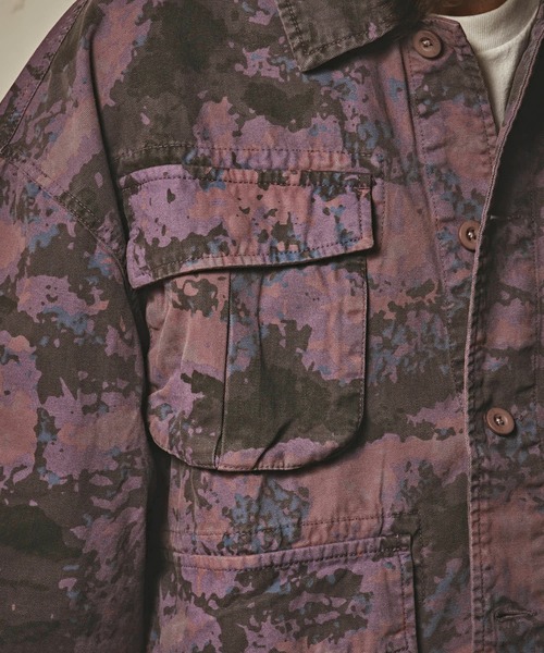 セール】デジカモ柄風 ヴィンテージタグ デザインBDUジャケット