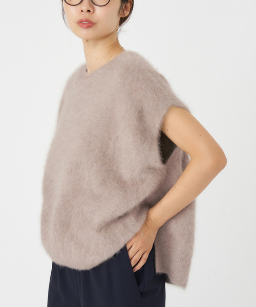 ◇25AW 極美品 IENA イエナ FLUFFYベスト プルオーバー 現行品 ◇25AW