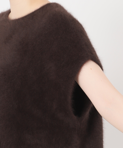 ◆25AW 極美品 IENA イエナ FLUFFYベスト プルオーバー 現行品 FLUFFYベスト（ニット/セーター）｜IENA（イエナ）のファッション通販