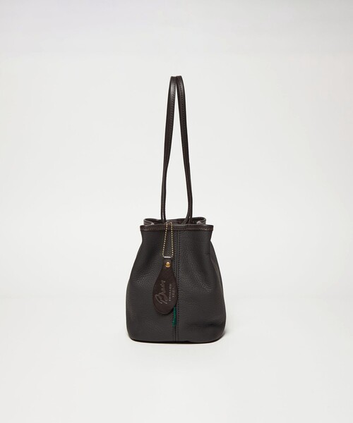 BRADY（ブレディー）の「【別注】＜Brady＞LEATHER KEER/巾着バッグ