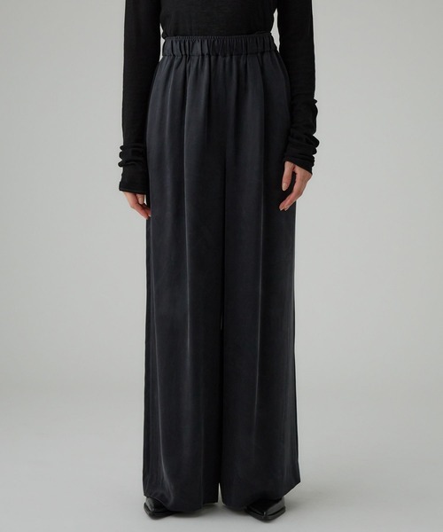 BABYLONE（バビロン）の「フィブリルキュプライージー（その他パンツ・レディース・ダークブラウン/ブラック/ネイビー/モカ・36inch/34inch）」の12枚目の写真