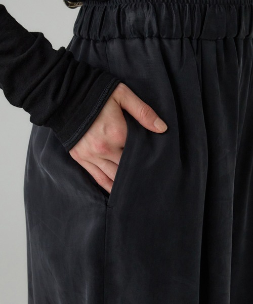 BABYLONE（バビロン）の「フィブリルキュプライージー（その他パンツ・レディース・ダークブラウン/ブラック/ネイビー/モカ・36inch/34inch）」の7枚目の写真