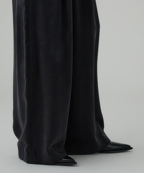 BABYLONE（バビロン）の「フィブリルキュプライージー（その他パンツ・レディース・ダークブラウン/ブラック/ネイビー/モカ・36inch/34inch）」の6枚目の写真