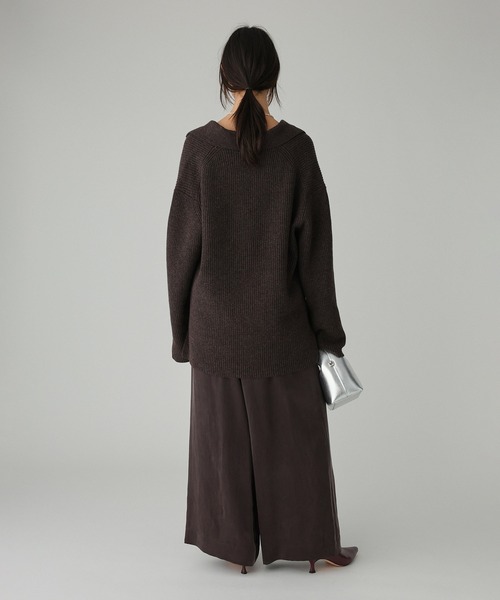 BABYLONE（バビロン）の「フィブリルキュプライージー（その他パンツ・レディース・ダークブラウン/ブラック/ネイビー/モカ・36inch/34inch）」の17枚目の写真