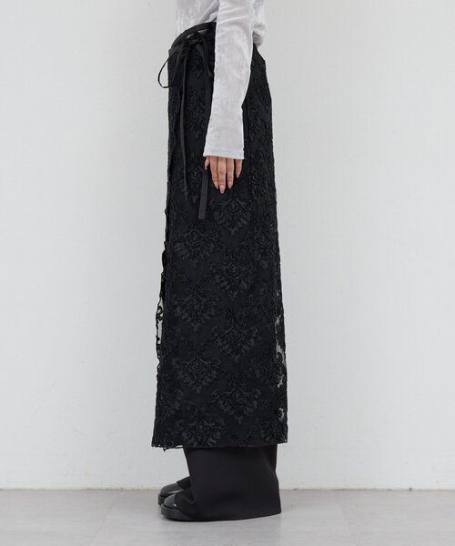 GALLARDAGALANTE ガリャルダガランテ モールレースラップスカート