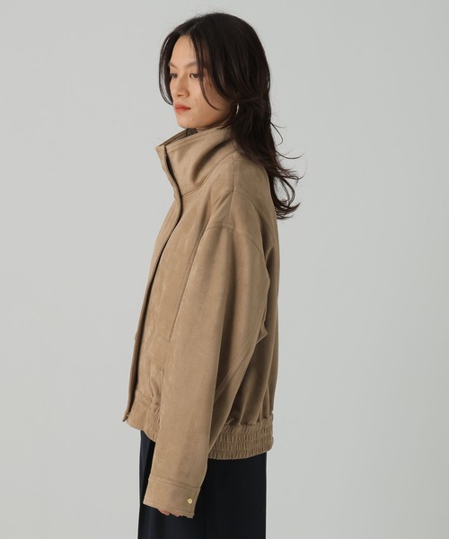 Elura(エルーラ)の「フェイクレザーブルゾン/590911(ブルゾン・レディース・ブラック/キャメル・FREE)」の22枚目の写真