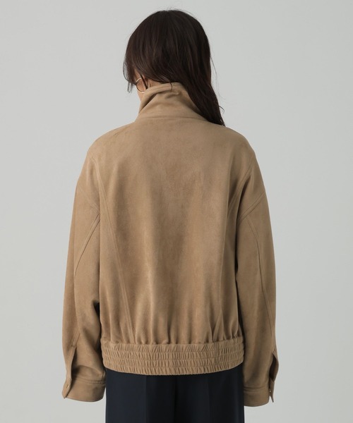 Elura(エルーラ)の「フェイクレザーブルゾン/590911(ブルゾン・レディース・ブラック/キャメル・FREE)」の21枚目の写真