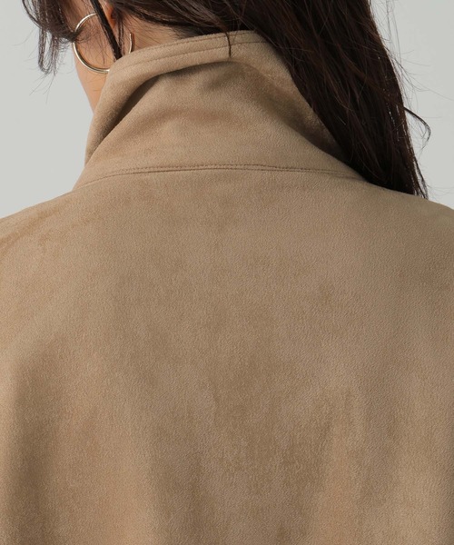 Elura(エルーラ)の「フェイクレザーブルゾン/590911(ブルゾン・レディース・ブラック/キャメル・FREE)」の20枚目の写真