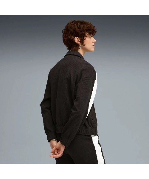 PUMA(プーマ)の「PUMA T7 RELAXED TRACK JACKET(プーマ T7 リラックスド トラック ジャケット)(ブルゾン・レディース・ブラック系・SMALL/MEDIUM/LARGE)」の6枚目の写真