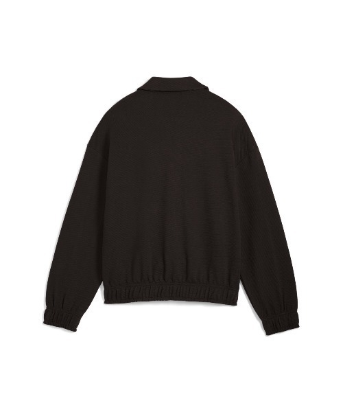 PUMA(プーマ)の「PUMA T7 RELAXED TRACK JACKET(プーマ T7 リラックスド トラック ジャケット)(ブルゾン・レディース・ブラック系・SMALL/MEDIUM/LARGE)」の3枚目の写真