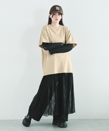 レースドッキング/レイヤードワンピース