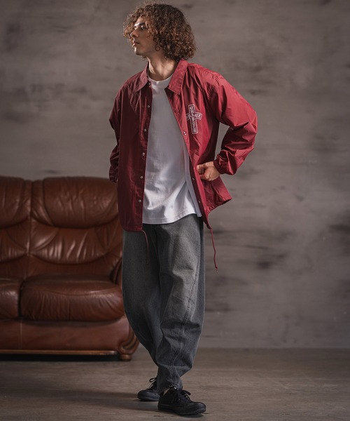 CAMBIO(カンビオ)の「mp14155- 立体バルーンデニムパンツ(25157CM)(デニムパンツ・メンズ・ブルー/ネイビー/ブラック・S/M/L)」の8枚目の写真