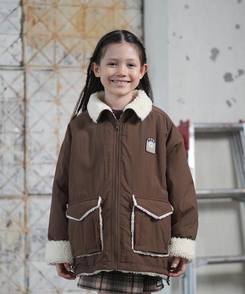 ROXY/ロキシー アウター キッズ リバーシブル ナイロン ボア