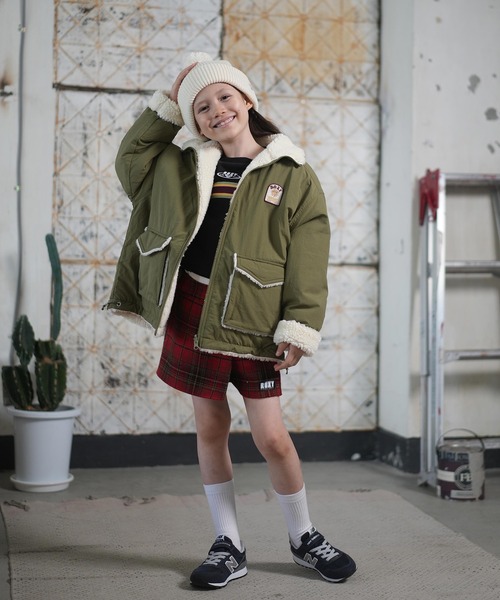 ROXY/ロキシー アウター キッズ リバーシブル ナイロン ボア