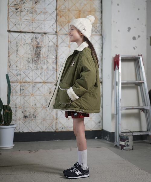 ROXY/ロキシー アウター キッズ リバーシブル ナイロン ボア