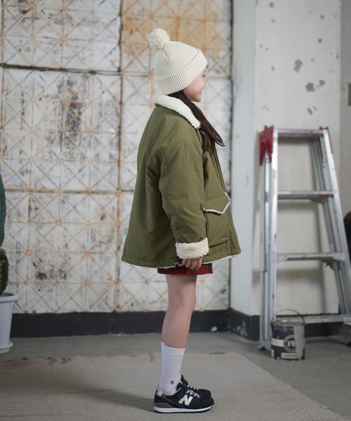 ROXY/ロキシー アウター キッズ リバーシブル ナイロン ボア