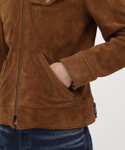 GOAT SUEDE SPORTS JACKET / ゴートスウェード スポーツジャケット