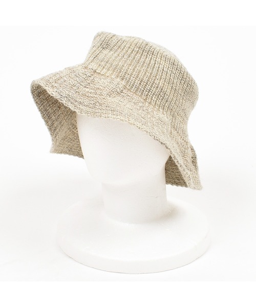HIGHLAND 2000（ハイランドトゥーサウザンド）の「HIGHLAND 2000 バケットハット ニット帽 Straight Bucket Hat（ハット・レディース・ライトグレー/ブラック/ダークグレー・FREE）」の2枚目の写真