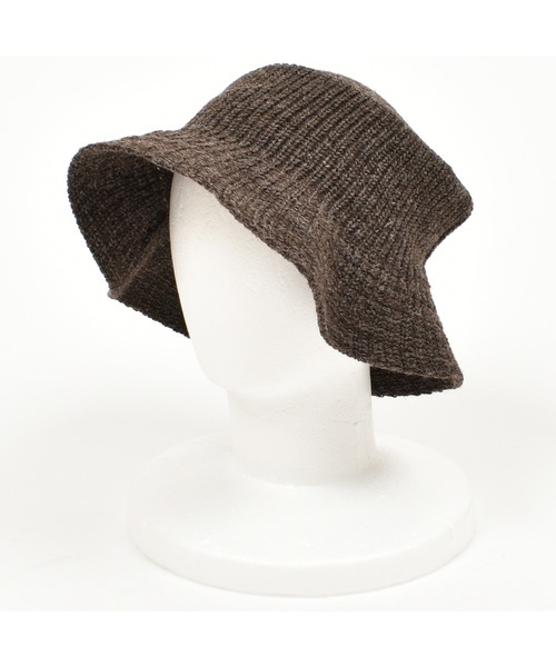 HIGHLAND 2000（ハイランドトゥーサウザンド）の「HIGHLAND 2000 バケットハット ニット帽 Straight Bucket Hat（ハット・レディース・ライトグレー/ブラック/ダークグレー・FREE）」の3枚目の写真