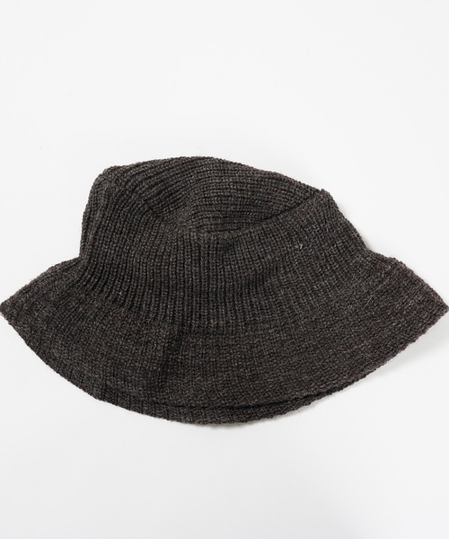 HIGHLAND 2000（ハイランドトゥーサウザンド）の「HIGHLAND 2000 バケットハット ニット帽 Straight Bucket Hat（ハット・レディース・ライトグレー/ブラック/ダークグレー・FREE）」の8枚目の写真