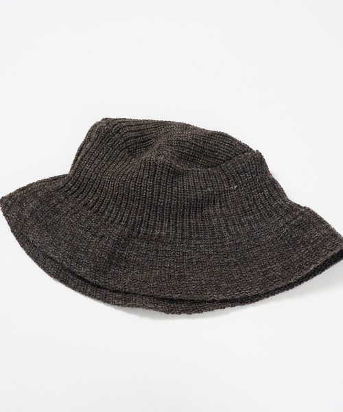 HIGHLAND 2000（ハイランドトゥーサウザンド）の「HIGHLAND 2000 バケットハット ニット帽 Straight Bucket Hat（ハット・レディース・ライトグレー/ブラック/ダークグレー・FREE）」の9枚目の写真