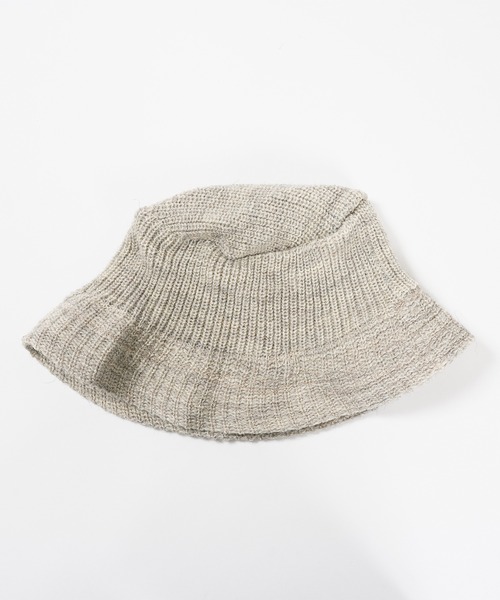 HIGHLAND 2000（ハイランドトゥーサウザンド）の「HIGHLAND 2000 バケットハット ニット帽 Straight Bucket Hat（ハット・レディース・ライトグレー/ブラック/ダークグレー・FREE）」の7枚目の写真