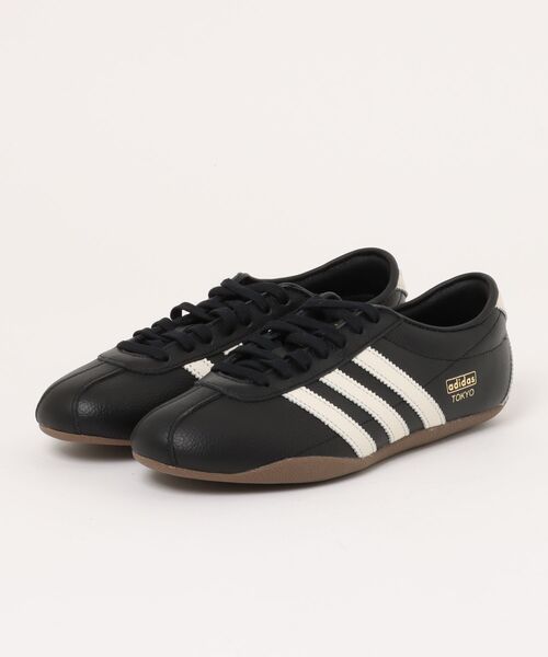 PAGEBOY（ページボーイ）の「adidas/TOKYO W（スニーカー・レディース・ブラック/グレイッシュベージュ・MEDIUM/LARGE）」の2枚目の写真