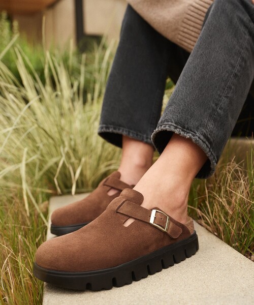 B:MING by BEAMS(ビーミングバイビームス)の「Papillio by BIRKENSTOCK / Boston Chunky(サンダル・レディース・ブラック/ブラウン・37/38)」の7枚目の写真