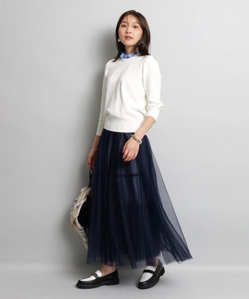 新品、タグ付き❣️ジャスグリッティー　ハート刺繍プルオーバー Newハート刺繍プルオーバー（ニット/セーター）｜JUSGLITTY