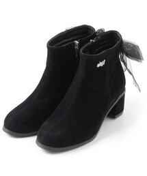 algy | バックリボンスウェードショートブーツ(ブーツ)