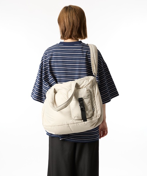meltum(メルタム)の「PADDING SHOULDER BAG(ショルダーバッグ・メンズ・ブラック/オレンジ/ライトグレー・FREE)」の20枚目の写真