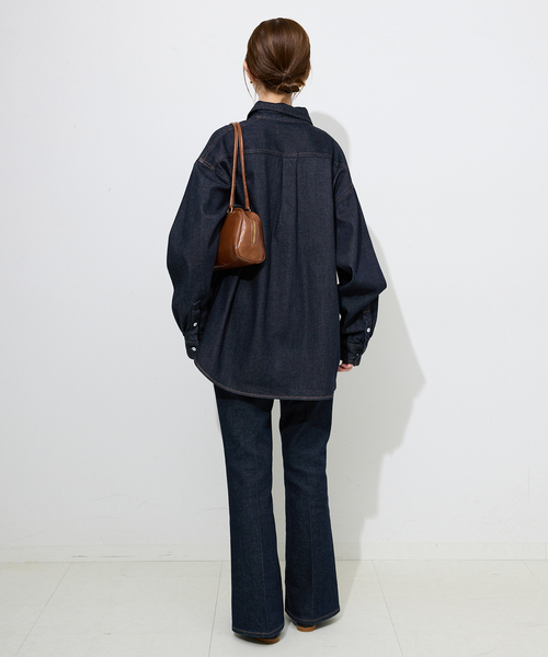 Healthy DENIM/ヘルシーデニム SLOBE別注 デニムシャツ petit Almond