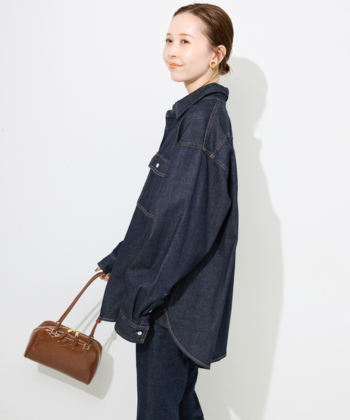 Healthy DENIM/ヘルシーデニム SLOBE別注 デニムシャツ petit Almond