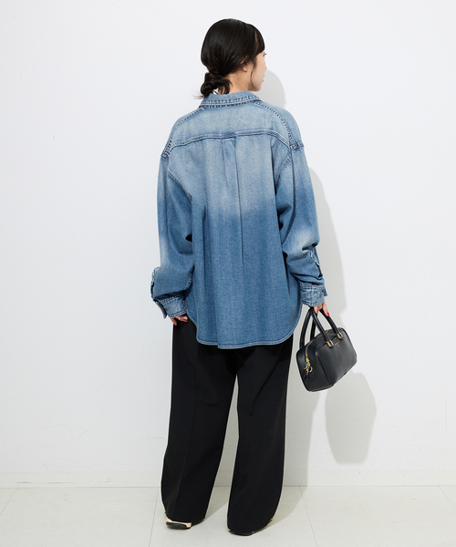 Healthy DENIM/ヘルシーデニム SLOBE別注 デニムシャツ petit Almond