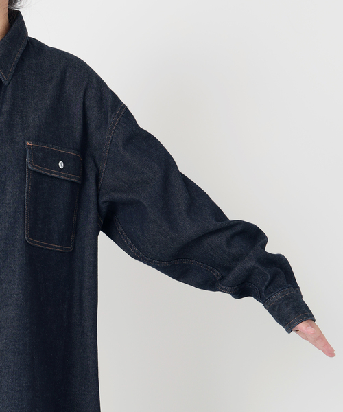 Healthy DENIM/ヘルシーデニム SLOBE別注 デニムシャツ petit Almond