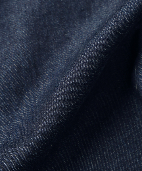 Healthy denim（ヘルシーデニム）の「Healthy DENIM/ヘルシーデニム SLOBE別注 デニムシャツ petit Almond（シャツ/ブラウス・レディース・ネイビー/ブルー・FREE）」の15枚目の写真