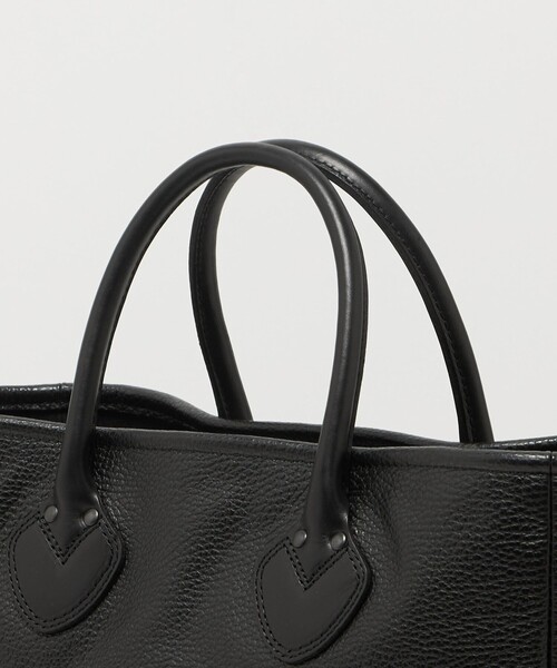 【美品】ユナイテッドアローズ レザートートバッグ ブラック A4可 通勤 UNITED ARROWS（ユナイテッドアローズ） トートバッグ レザー トート