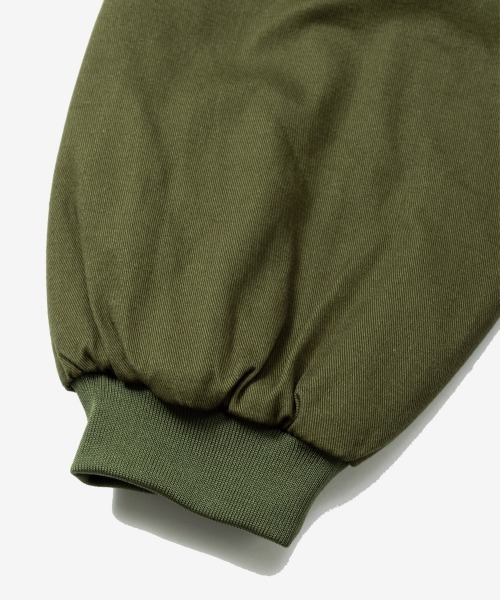 rehacer(レアセル)の「rehacer : Slant Twill Bomber Jacket / スラント ツイル ボンバー ジャケット(ミリタリージャケット・メンズ・ブラック/カーキ・LARGE/MEDIUM/SMALL)」の20枚目の写真
