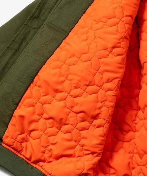 rehacer(レアセル)の「rehacer : Slant Twill Bomber Jacket / スラント ツイル ボンバー ジャケット(ミリタリージャケット・メンズ・ブラック/カーキ・LARGE/MEDIUM/SMALL)」の21枚目の写真