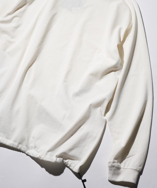 NANGA(ナンガ)の「NANGA / ナンガ ECO HYBRID OVERSIZED L/S TEE エコハイブリッド オーバーサイズ ロングスリーブTシャツ(Tシャツ/カットソー・メンズ・ホワイト/グリーン/ブラック/グレー・MEDIUM/LARGE/X-LARGE/SMALL)」の7枚目の写真