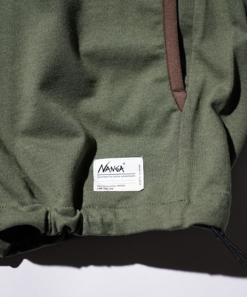 NANGA(ナンガ)の「NANGA / ナンガ ECO HYBRID OVERSIZED L/S TEE エコハイブリッド オーバーサイズ ロングスリーブTシャツ(Tシャツ/カットソー・メンズ・ホワイト/グリーン/ブラック/グレー・MEDIUM/LARGE/X-LARGE/SMALL)」の12枚目の写真