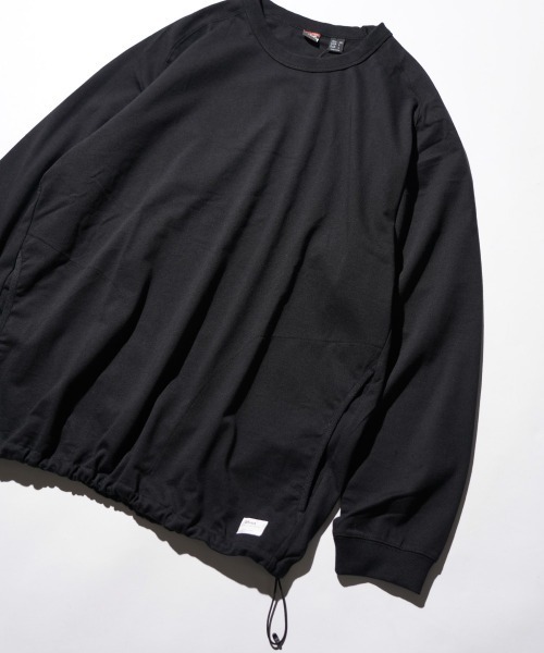 NANGA(ナンガ)の「NANGA / ナンガ ECO HYBRID OVERSIZED L/S TEE エコハイブリッド オーバーサイズ ロングスリーブTシャツ(Tシャツ/カットソー・メンズ・ホワイト/グリーン/ブラック/グレー・MEDIUM/LARGE/X-LARGE/SMALL)」の18枚目の写真