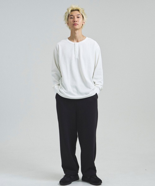 JACKROSE（ジャックローズ）の「JE-TCポンチ/ワイドパンツ（その他パンツ・メンズ・グレー/ブラック・M/L）」の16枚目の写真