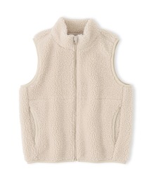 無印良品（ムジルシリョウヒン）の「キッズ　ボアフリースベスト（ベスト）」