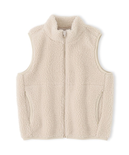 キッズ ボアフリースベスト（ベスト）｜無印良品（ムジルシリョウヒン