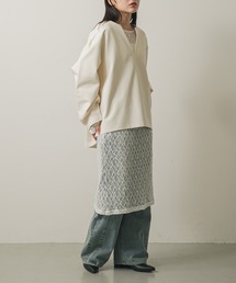 SENSE OF PLACE by URBAN RESEARCH | バックオープンレイヤードレースワンピース(ワンピース)