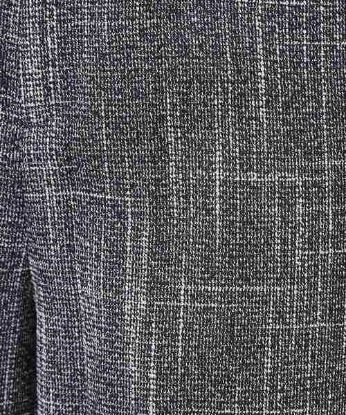 手洗い可／日本製／セットアップ可】ツィード見えワイドパンツ（その他