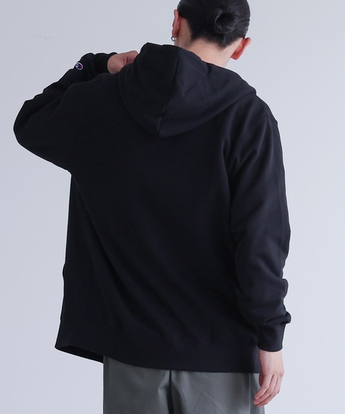 Champion（チャンピオン）の「【Champion】ジップアップパーカー（パーカー・メンズ・ネイビー/グレー/ブラック・L/XXL/XL）」の5枚目の写真