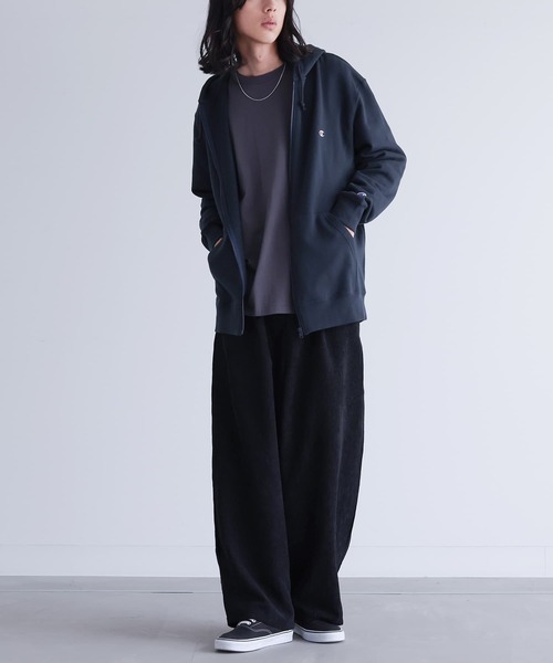Champion（チャンピオン）の「【Champion】ジップアップパーカー（パーカー・メンズ・ネイビー/グレー/ブラック・L/XXL/XL）」の20枚目の写真
